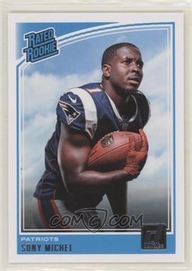 2018 Panini Donruss - [Base] #310 - Rated Rookie - Sony Michel