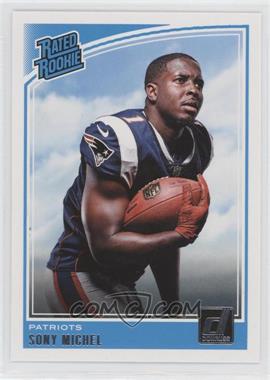 2018 Panini Donruss - [Base] #310 - Rated Rookie - Sony Michel