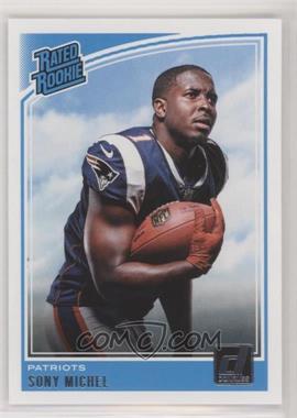 2018 Panini Donruss - [Base] #310 - Rated Rookie - Sony Michel