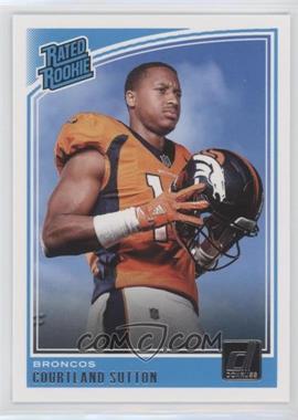 2018 Panini Donruss - [Base] #312 - Rated Rookie - Courtland Sutton