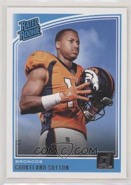2018 Panini Donruss - [Base] #312 - Rated Rookie - Courtland Sutton