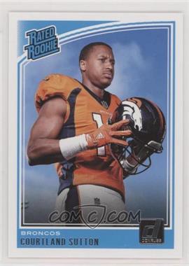 2018 Panini Donruss - [Base] #312 - Rated Rookie - Courtland Sutton