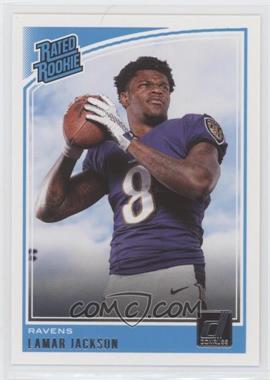 2018 Panini Donruss - [Base] #317 - Rated Rookie - Lamar Jackson