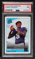 Rated Rookie - Lamar Jackson [PSA 9 MINT]