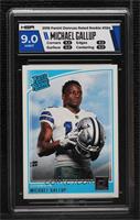 Rated Rookie - Michael Gallup [HGA 9 MINT]