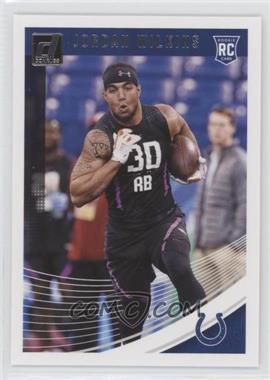 2018 Panini Donruss - [Base] #381 - Rookie - Jordan Wilkins