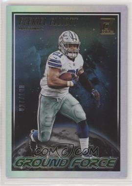 2018 Panini Donruss - Ground Force - Holo #GF-6 - Ezekiel Elliott /100