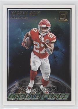 2018 Panini Donruss - Ground Force #GF-1 - Kareem Hunt