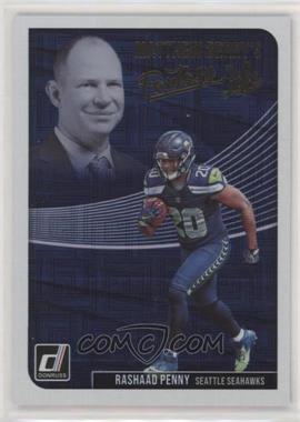 2018 Panini Donruss - Matthew Berry's Fantasy Life #MBF18 - Rashaad Penny