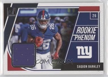 2018 Panini Donruss - Rookie Phenom Jerseys - Blue #6 - Saquon Barkley