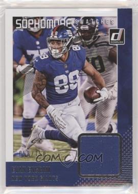 2018 Panini Donruss - Sophomore Swatches #SS-EE - Evan Engram /150