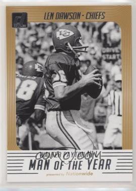 2018 Panini Donruss - Walter Payton NFL Man of the Year #WP-25 - Len Dawson