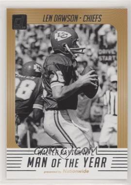 2018 Panini Donruss - Walter Payton NFL Man of the Year #WP-25 - Len Dawson