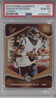 Deshaun Watson (White Jersey, Navy Pants) [PSA 10 GEM MT] #/25