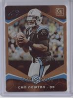 Cam Newton (Black Jersey) [Noted] #/25