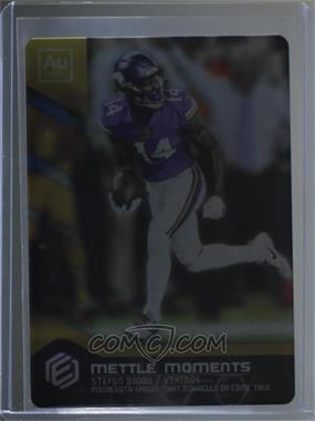 2018 Panini Elements - Mettle Moments - Gold #14 - Vertical - Stefon Diggs /10