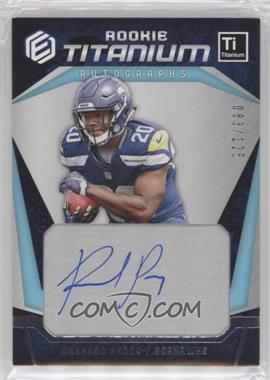 2018 Panini Elements - Rookie Titanium Autographs - Silver #RTA-14 - Rashaad Penny /125