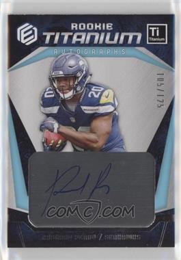 2018 Panini Elements - Rookie Titanium Autographs - Silver #RTA-14 - Rashaad Penny /125