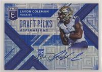 Draft Picks - Lavon Coleman #/30