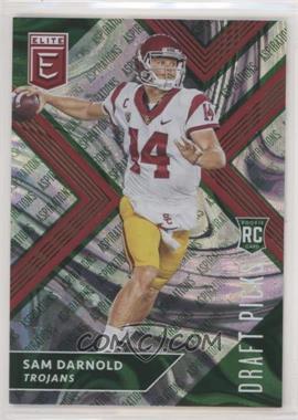 2018 Panini Elite Draft Picks - [Base] - Aspirations Emerald #101 - Draft Picks - Sam Darnold /5