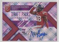Draft Picks - Marquis Haynes #/99