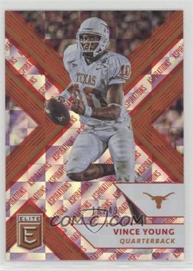 2018 Panini Elite Draft Picks - [Base] - Aspirations Red #99 - Vince Young /49