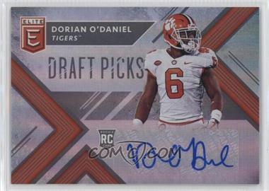 2018 Panini Elite Draft Picks - [Base] - Autographs #163 - Draft Picks - Dorian O'Daniel