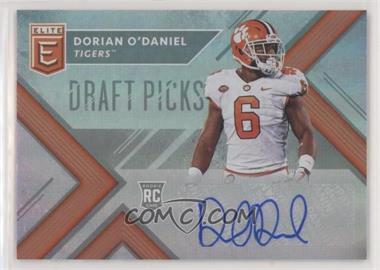 2018 Panini Elite Draft Picks - [Base] - Autographs #163 - Draft Picks - Dorian O'Daniel