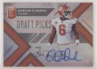 2018 Panini Elite Draft Picks - [Base] - Autographs #163 - Draft Picks - Dorian O'Daniel