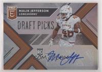 Draft Picks - Malik Jefferson [EX to NM]