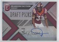 Draft Picks - Brandon Facyson