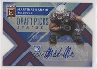 Draft Picks - Martinas Rankin #/25