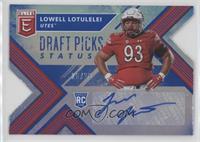 Draft Picks - Lowell Lotulelei #/25
