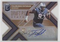 Draft Picks - Folorunso Fatukasi #/10