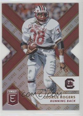 2018 Panini Elite Draft Picks - [Base] - Status Gold Die-Cut #43 - George Rogers /10