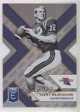 2018 Panini Elite Draft Picks - [Base] - Status Gold Die-Cut #91 - Terry Bradshaw /10