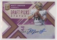 Draft Picks - Matt Linehan #/49