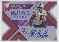Draft Picks - Mark Walton #/49