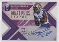 Draft Picks - Lavon Coleman #/99