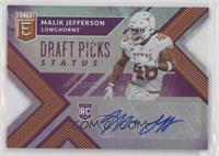 Draft Picks - Malik Jefferson #/99