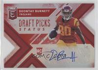 Draft Picks - Deontay Burnett #/30
