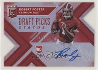 Draft Picks - Robert Foster #/49