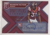 Draft Picks - Brandon Facyson #/49