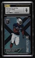 Draft Picks - Saquon Barkley [CSG 9 Mint]