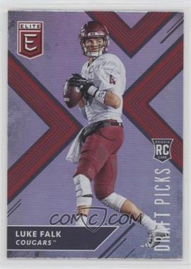 2018 Panini Elite Draft Picks - [Base] #120 - Draft Picks - Luke Falk