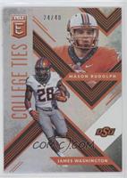 Mason Rudolph, James Washington #/40