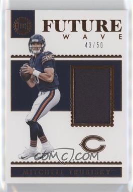 2018 Panini Encased - Future Wave Materials #FW-2 - Mitchell Trubisky /50