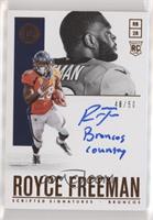 Royce Freeman #/50