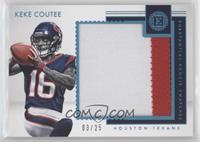 Keke Coutee #/25