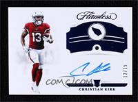 Rookie Gems Signatures - Christian Kirk [Noted] #/15